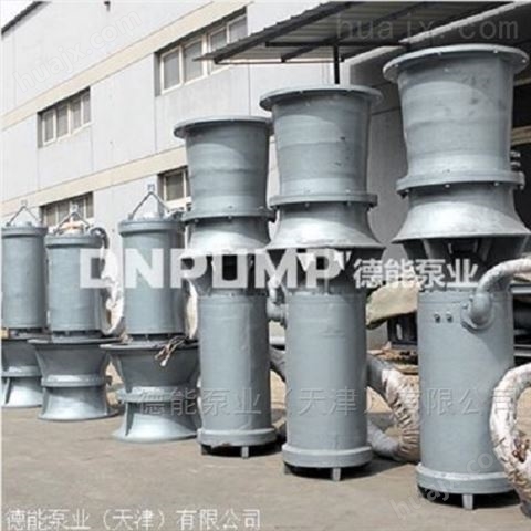 汛期长江河道排涝潜水泵简易型潜水轴流泵