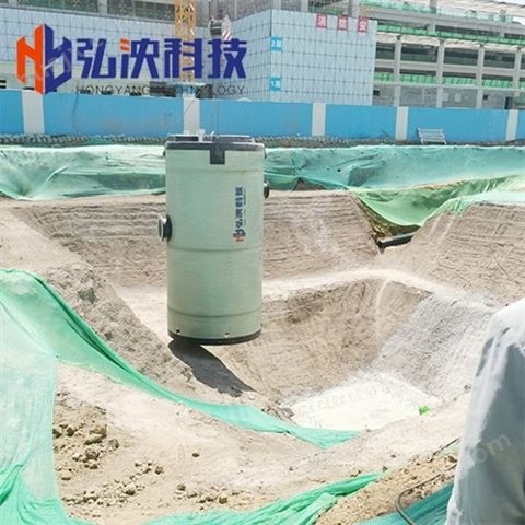 市政一体化污水提升泵站厂家弘泱预制泵站